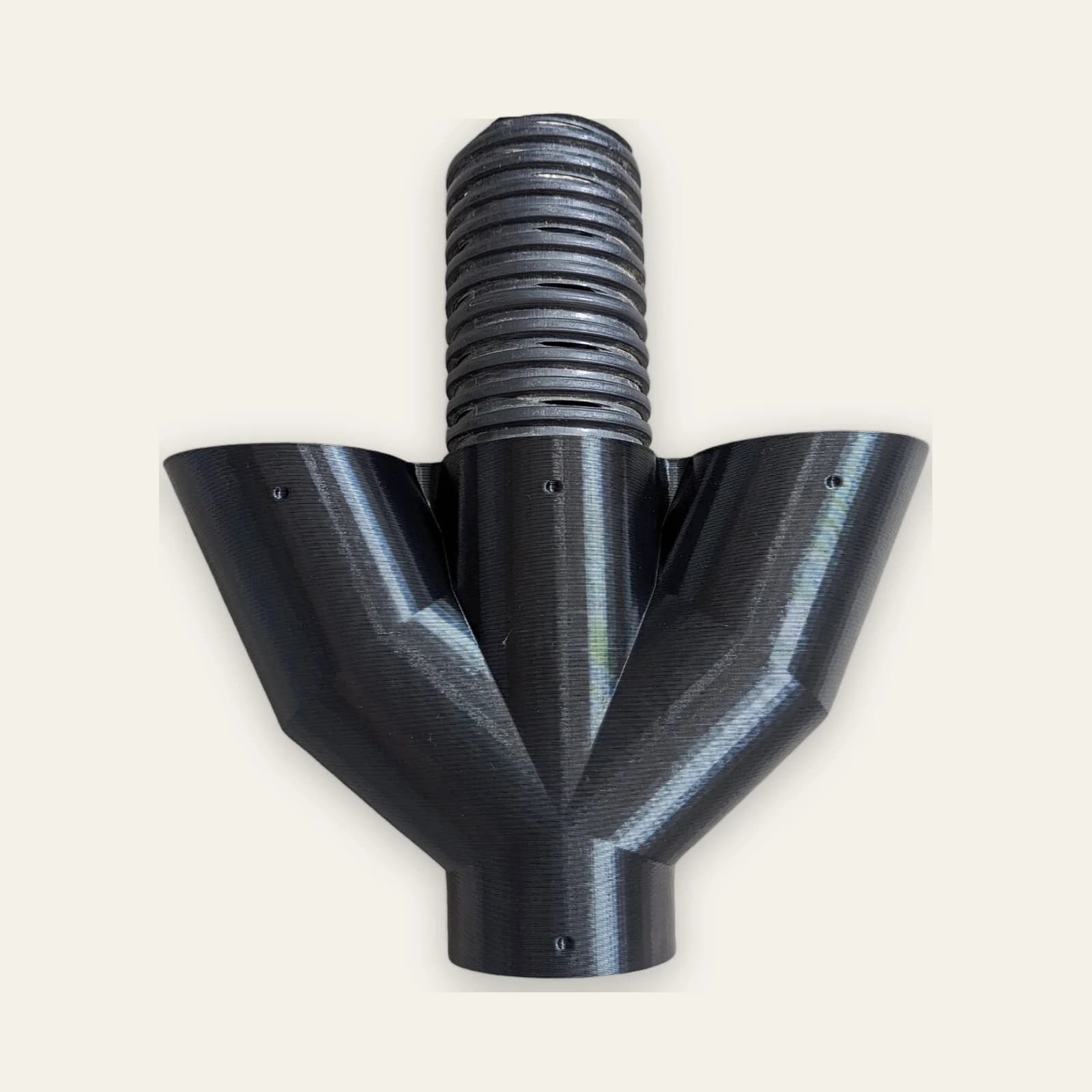 Land Drain 4-Way Junction — 60 & 80mm