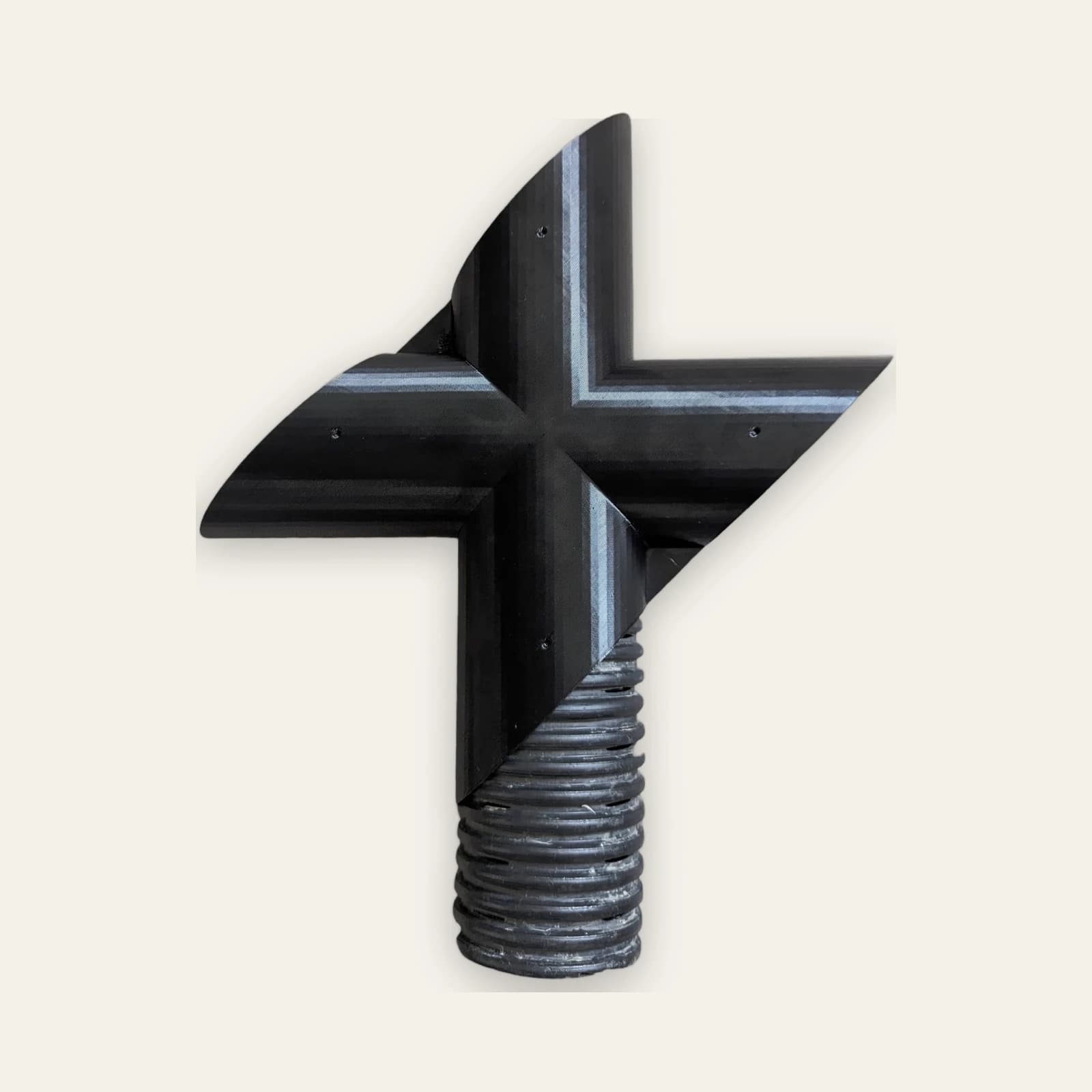 Land Drain X Junction — 60 & 80mm